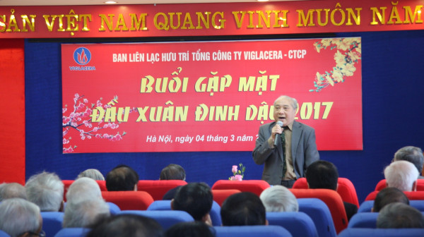 Gặp mặt cán bộ hưu trí Tổng công ty đầu Xuân Đinh Dậu 2017